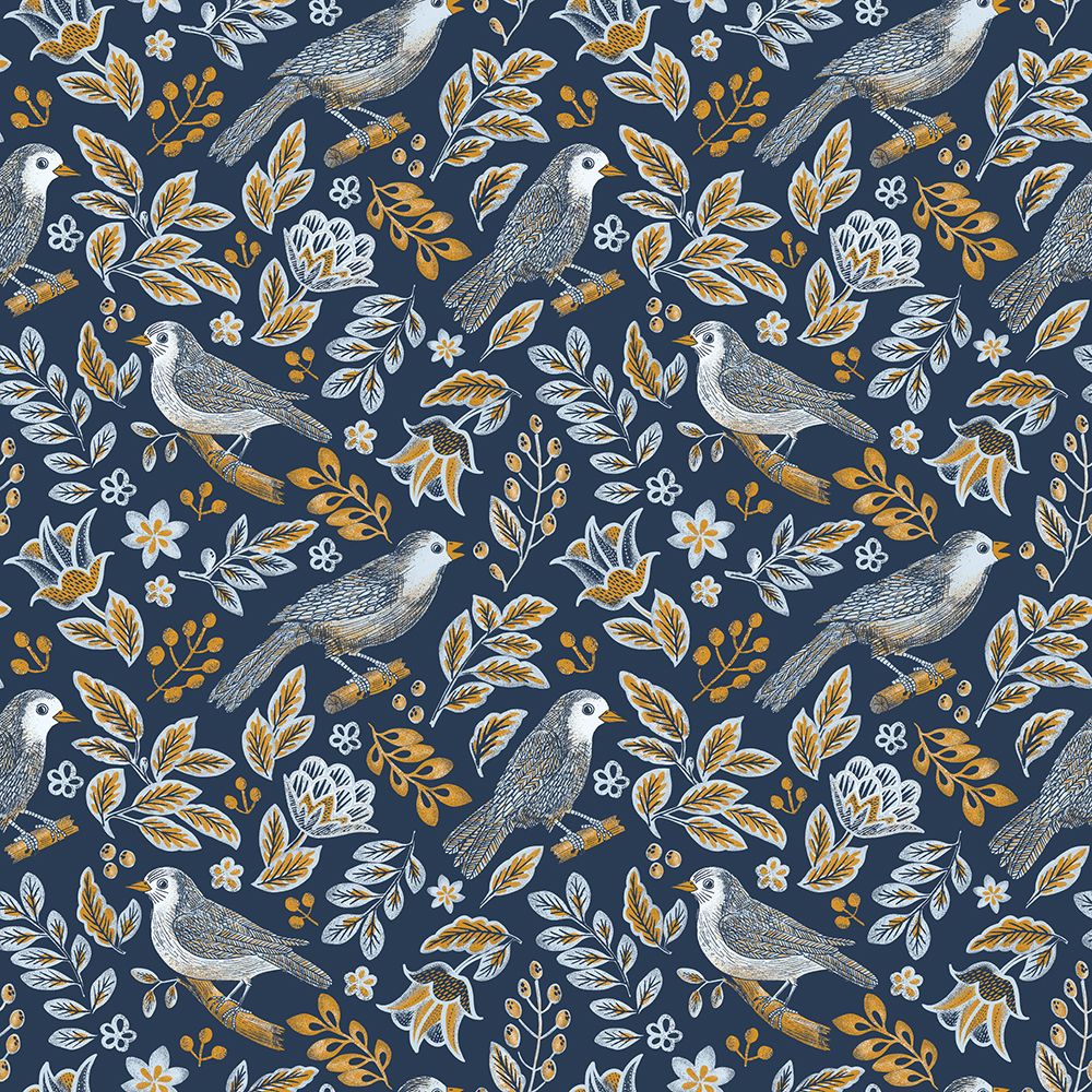 Bird Pattern art print by Piddix for $57.95 CAD