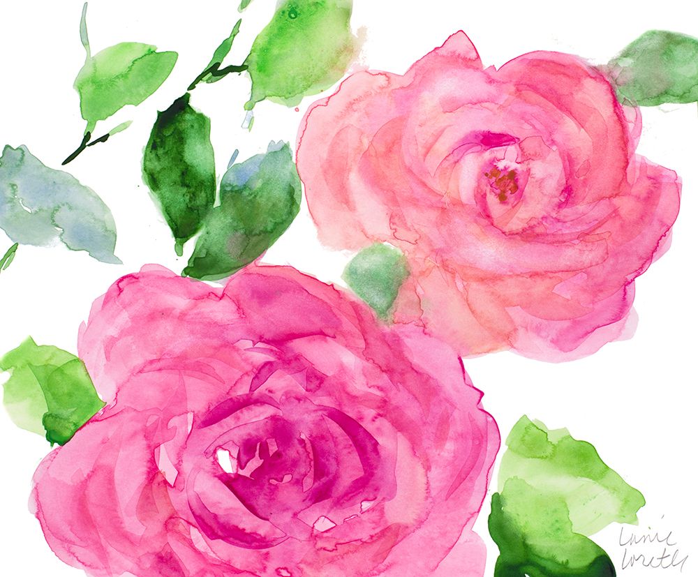 La Vie En Rose II art print by Lanie Loreth for $57.95 CAD