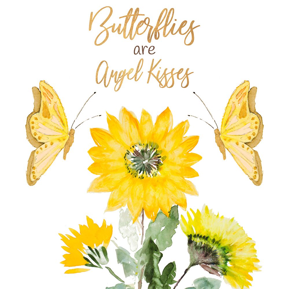 Butterflies Are Angel Kisses art print by Lanie Loreth for $57.95 CAD