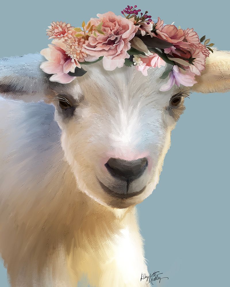 Queen Lamb art print by Elizabeth Medley for $57.95 CAD