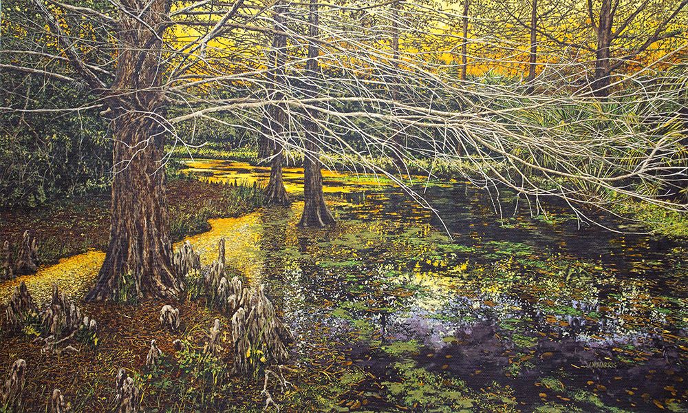 Ravine Garder art print by James Harris for $57.95 CAD
