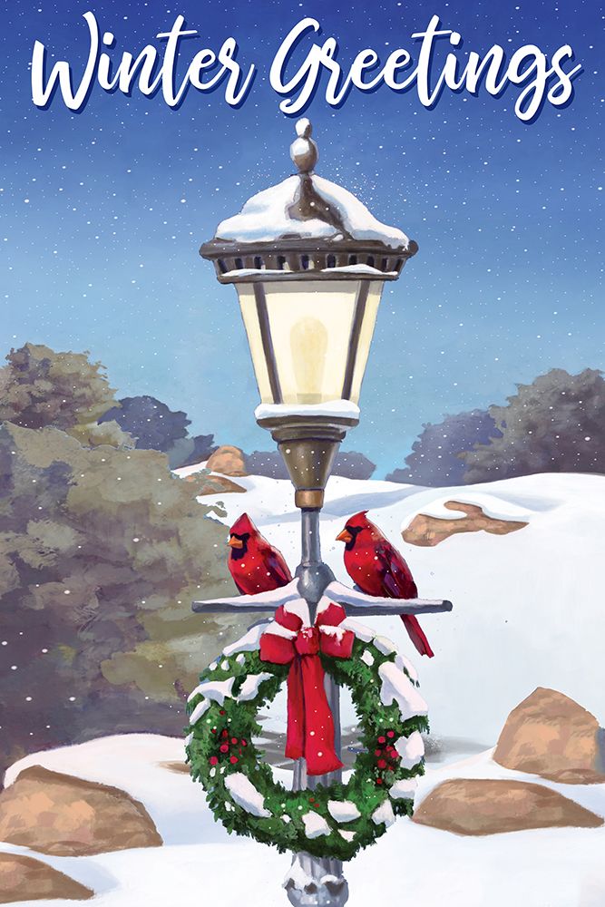 Winter Greetings art print by Lucca Sheppard for $57.95 CAD