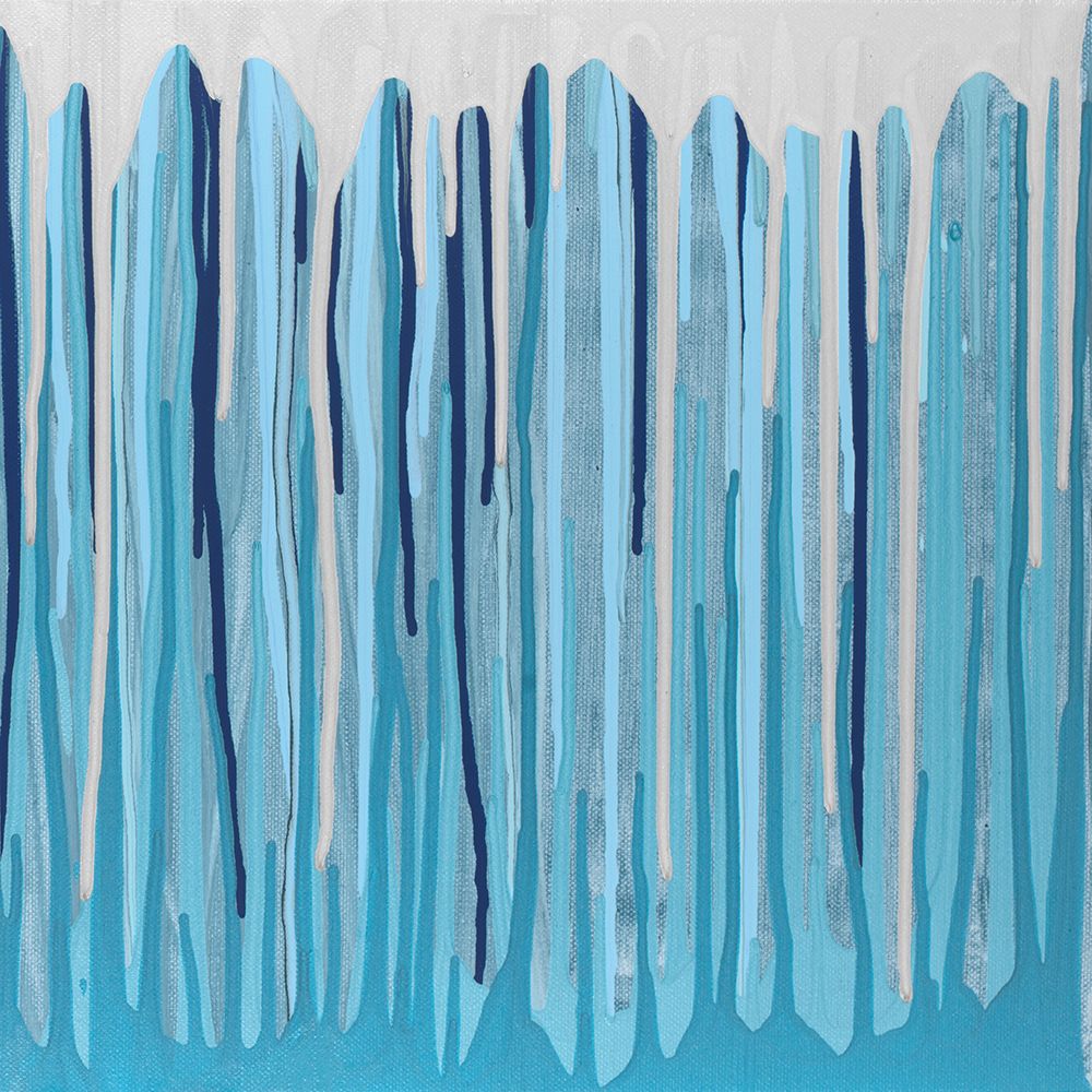 Blue Drip II art print by Ajoya Grace for $57.95 CAD