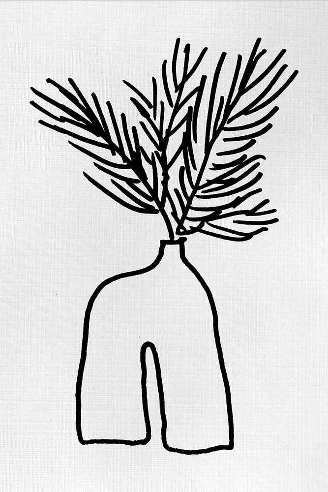 Simply Leaves in Vase IV art print by Lanie Loreth for $57.95 CAD