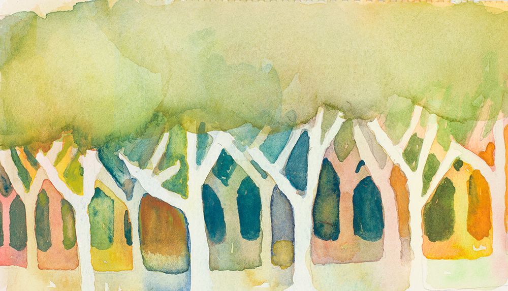 Hidden Forest art print by Krinlox for $57.95 CAD