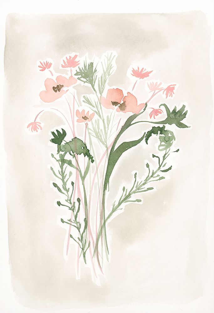Sweet Wildflowers I art print by Lucille Price for $57.95 CAD