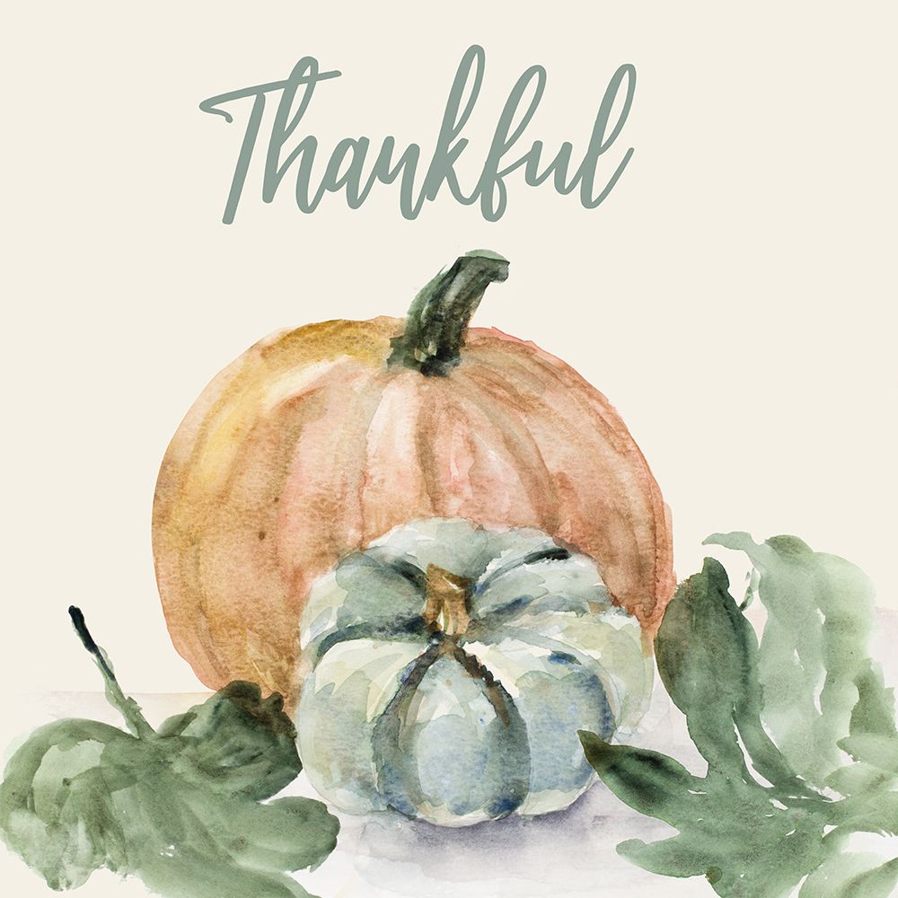Thankful Thanksgiving art print by Lanie Loreth for $57.95 CAD