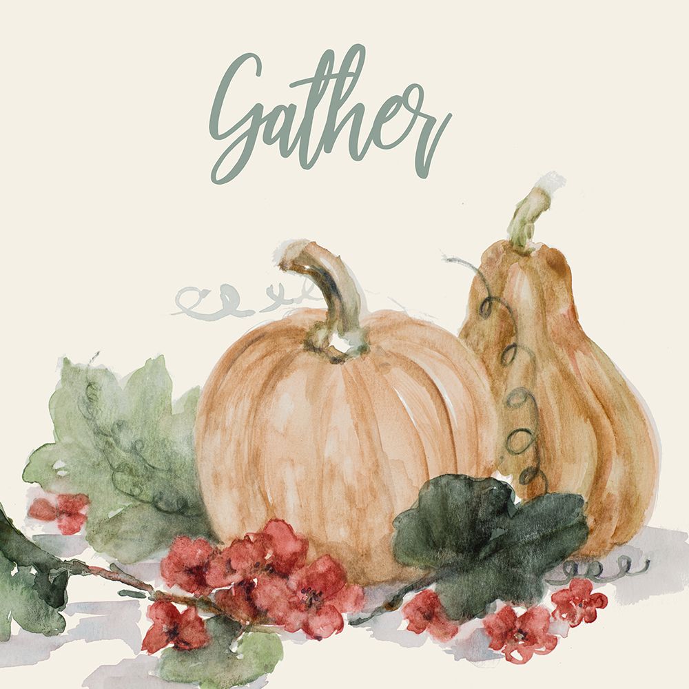 Gather Thanksgiving art print by Lanie Loreth for $57.95 CAD
