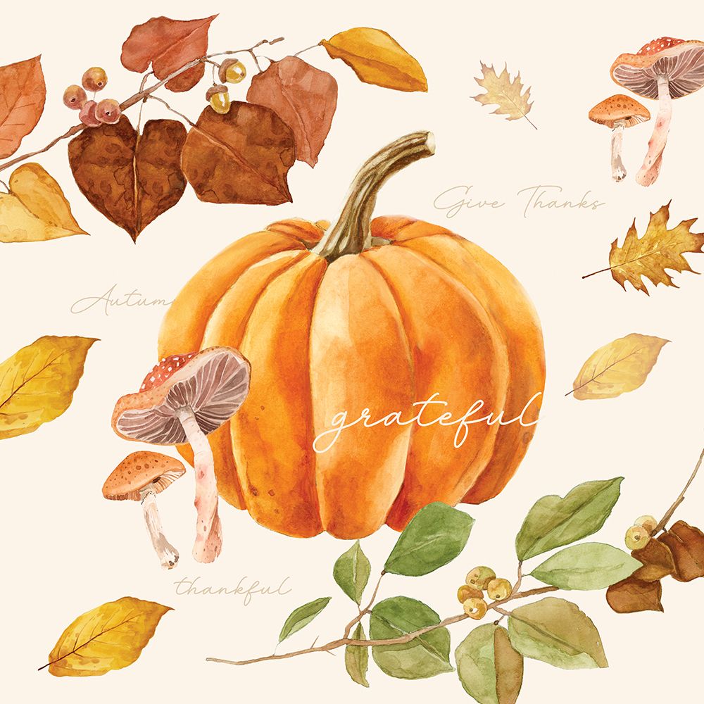 Grateful Autumn Harvest art print by Lucca Sheppard for $57.95 CAD