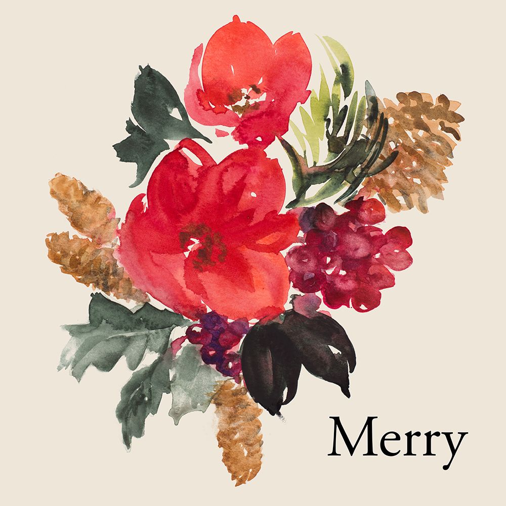 Merry Bouquet art print by Lanie Loreth for $57.95 CAD