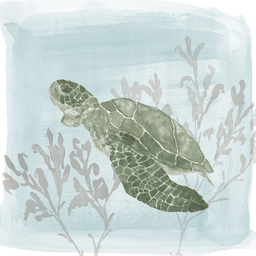 Ocean Swim II art print by Lucille Price for $57.95 CAD