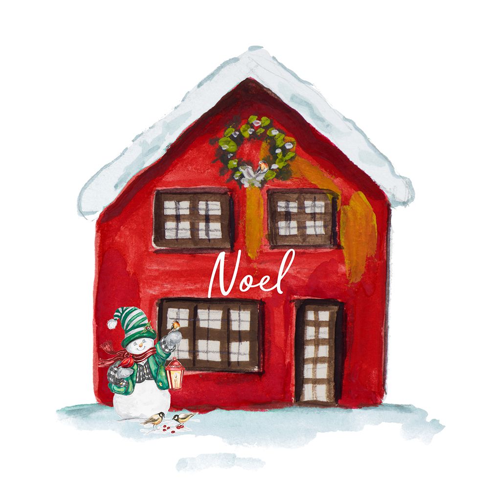 Small Town Noel Home art print by Patricia Pinto for $57.95 CAD