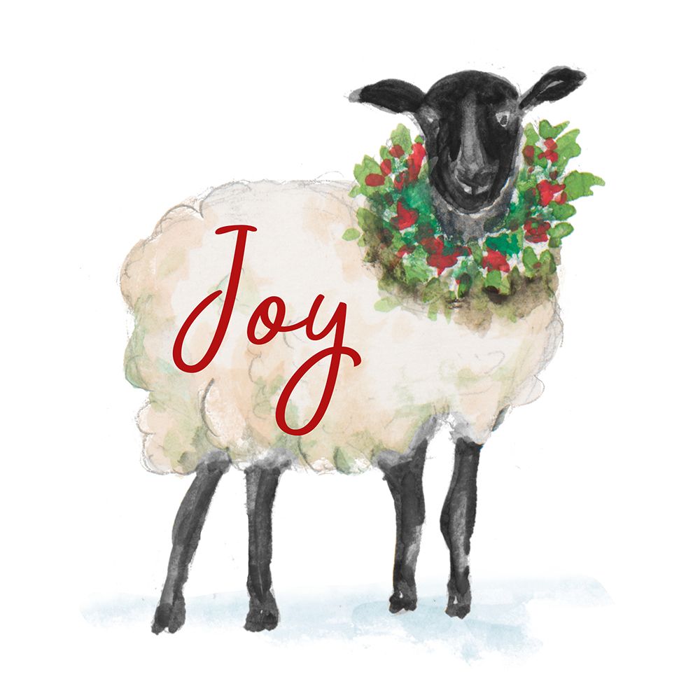 Joy Sheep art print by Patricia Pinto for $57.95 CAD