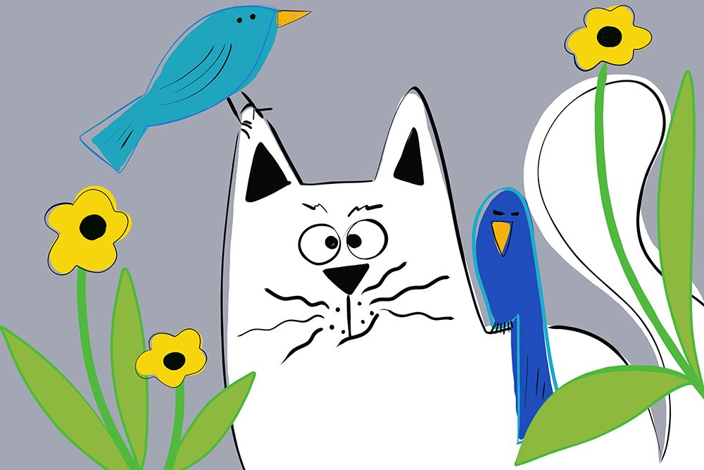 Unlikely Friends art print by Deidre Mosher for $57.95 CAD