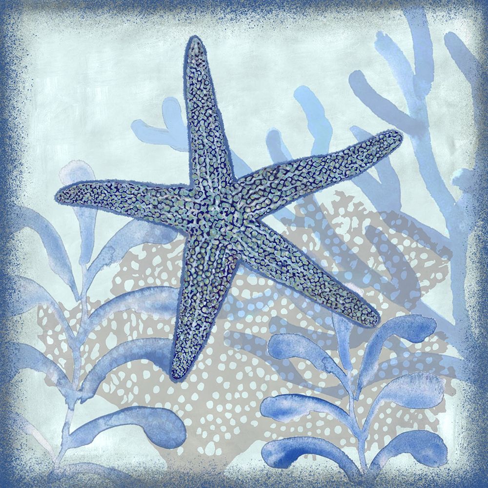Nautical Life Starfish art print by Erica Christopher for $57.95 CAD