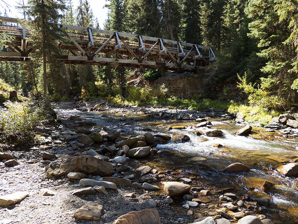 Bridge Over Babbling Brook art print by Stede Bonnett for $57.95 CAD