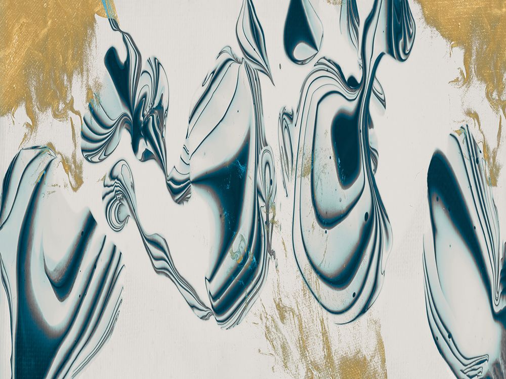 Blue Blur I art print by Ajoya Grace for $57.95 CAD