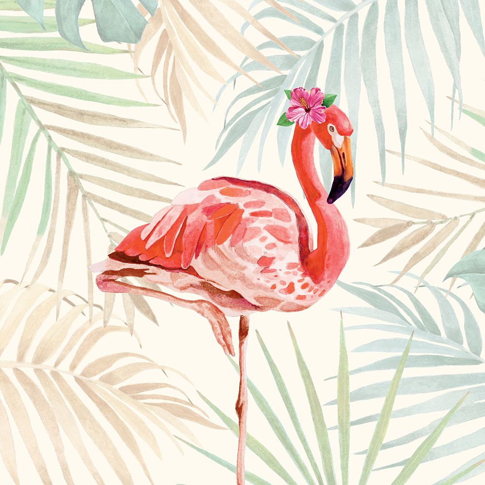 Beautiful Flamingo II art print by Lucca Sheppard for $57.95 CAD