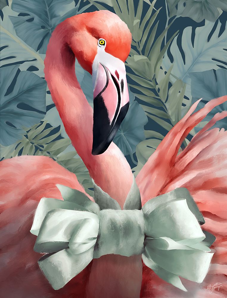 Formal Flamingo art print by Elizabeth Medley for $57.95 CAD