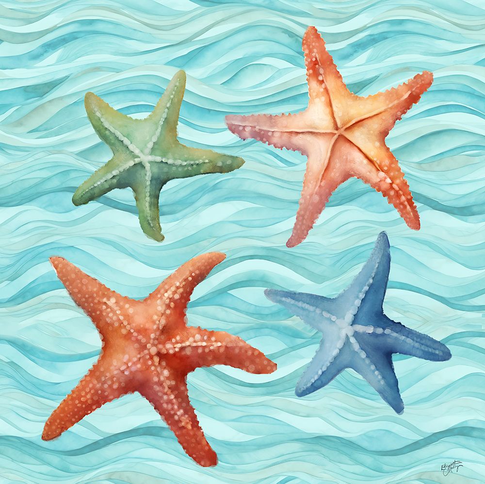 Happy Seashells I art print by Elizabeth Medley for $57.95 CAD