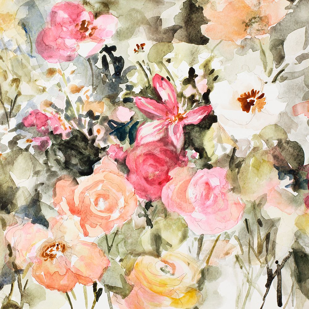 Early Summer Garden Square art print by Lanie Loreth for $57.95 CAD