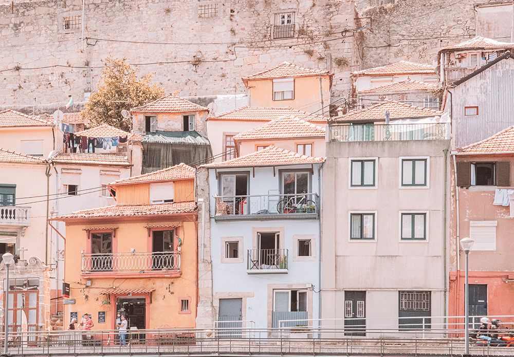 Homes Along the Canal art print by Erin Marie for $57.95 CAD