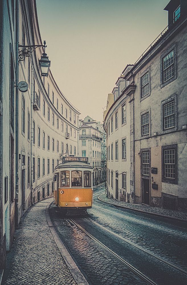 Along The Trolley Car art print by Erin Marie for $57.95 CAD