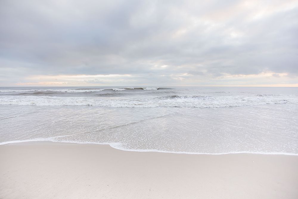Misty Beach Day art print by Erin Marie for $57.95 CAD