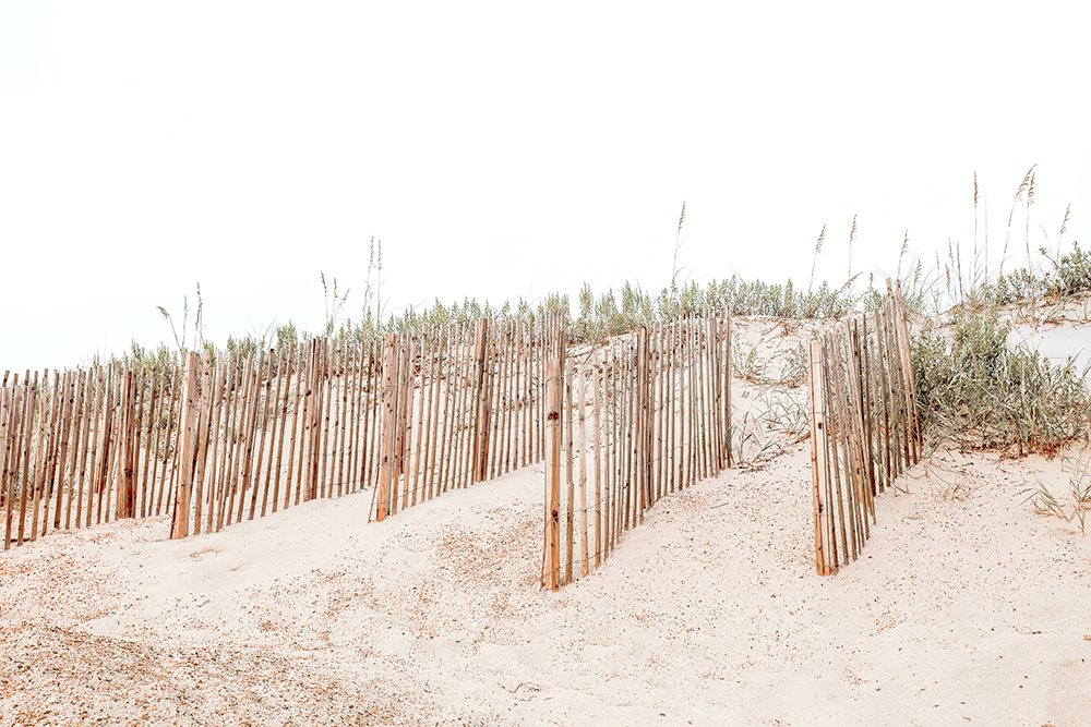 Beach Fences art print by Erin Marie for $57.95 CAD