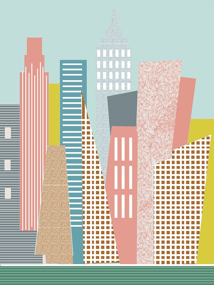 Bright City art print by Deidre Mosher for $57.95 CAD