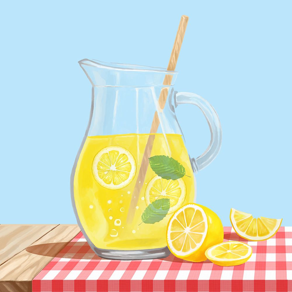 Lemonade At The Cookout art print by Lucca Sheppard for $57.95 CAD