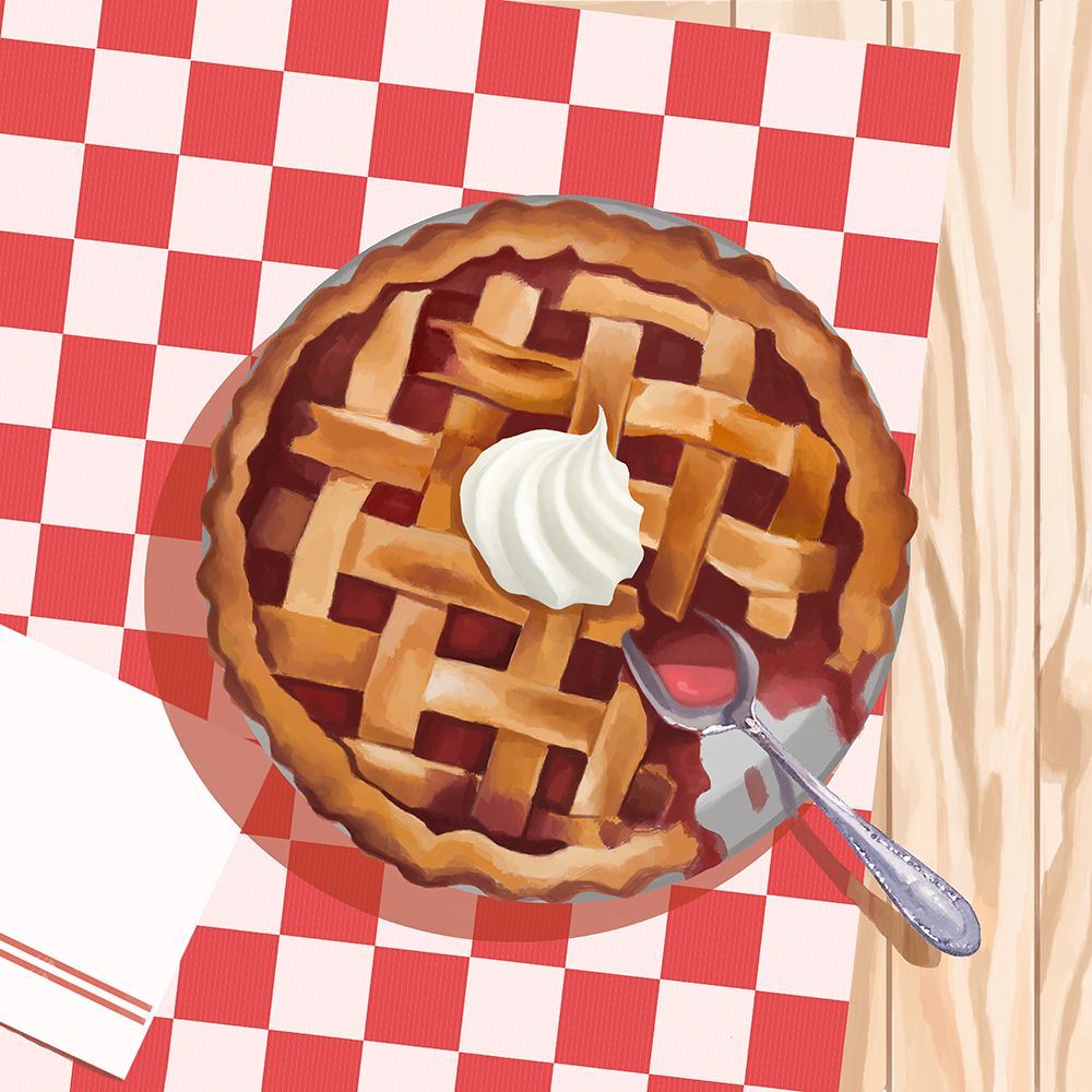 Hot Cherry Pie At The Cookout art print by Lucca Sheppard for $57.95 CAD