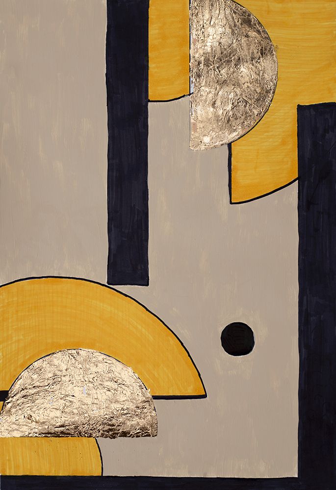 Golden Halves art print by Ajoya Grace for $57.95 CAD