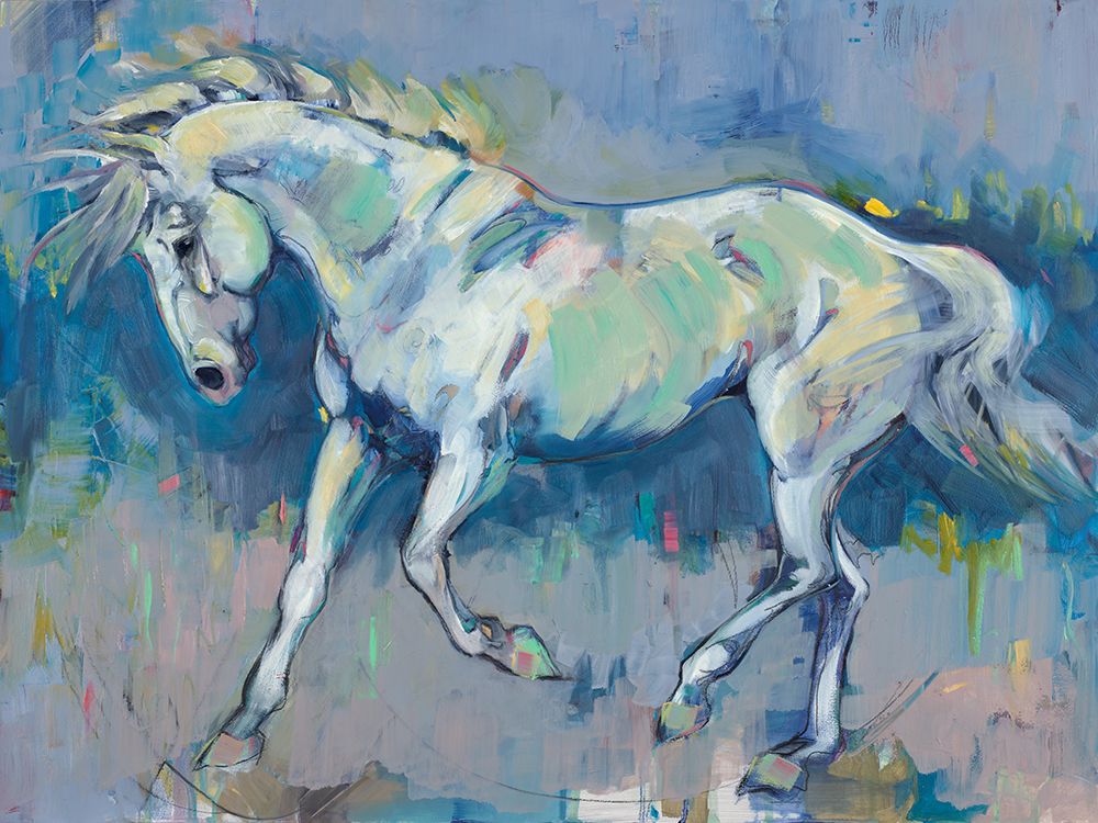 Calliope Blue art print by Liz Sunridge for $57.95 CAD