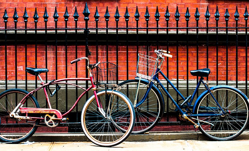 Bicycle Parking I art print by Bill Carson Photography for $57.95 CAD