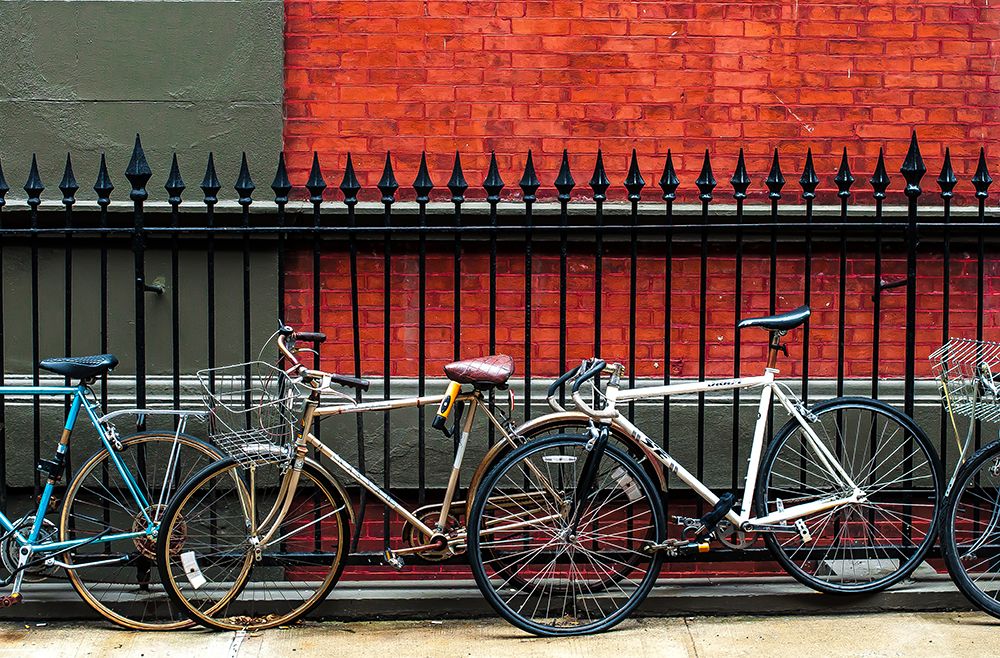 Bicycle Parking II art print by Bill Carson Photography for $57.95 CAD