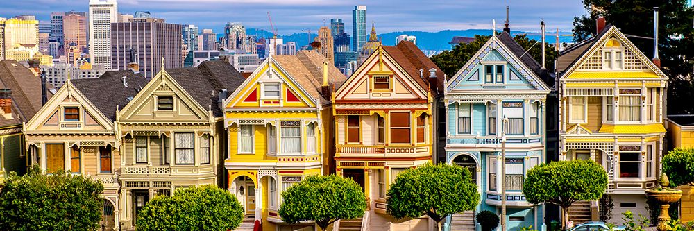 San Francisco Homes art print by Bill Carson Photography for $57.95 CAD