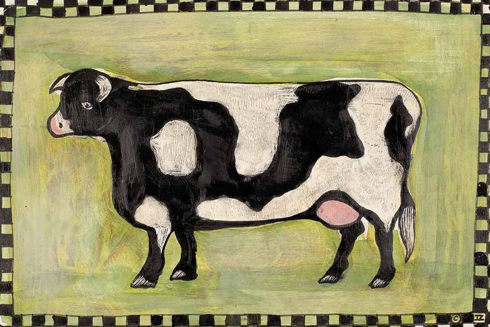 Cow art print by Liz Sunridge for $57.95 CAD