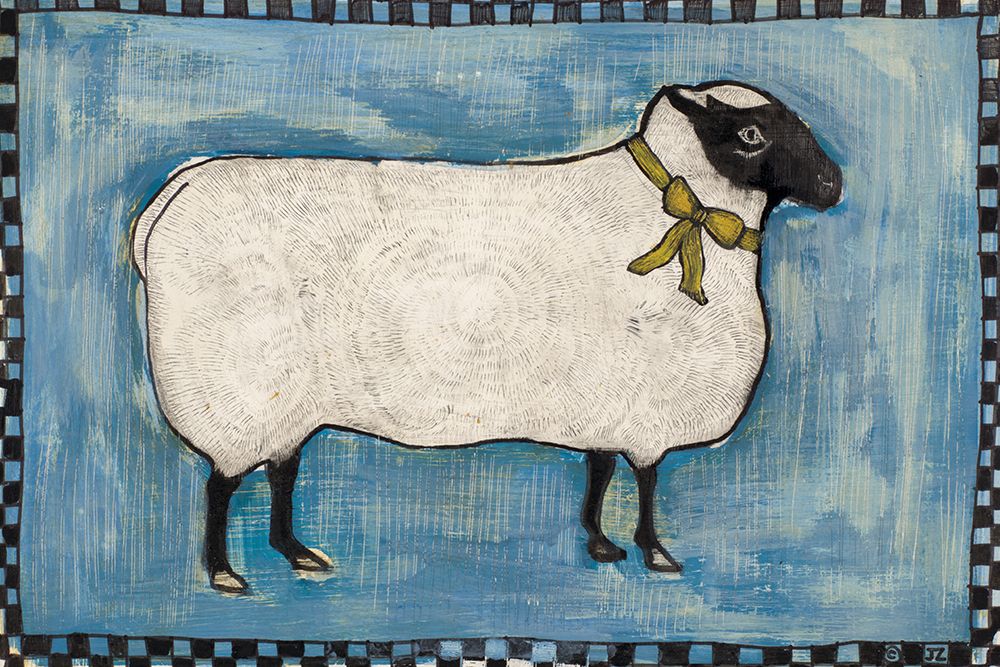 Sheep art print by Liz Sunridge for $57.95 CAD