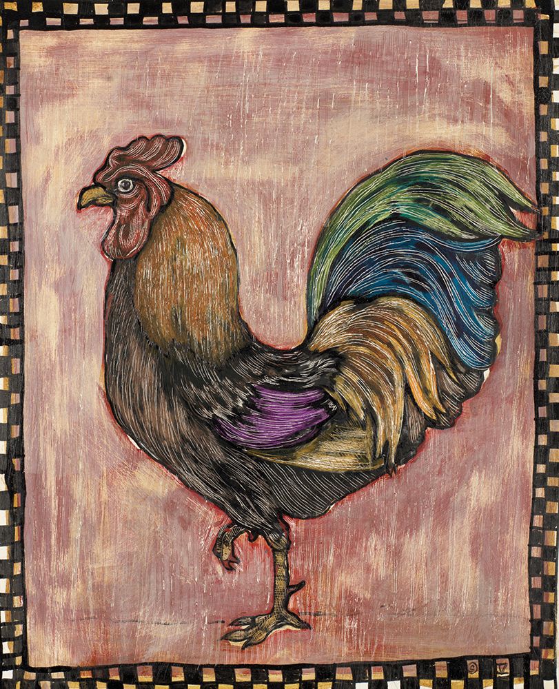 Rooster art print by Liz Sunridge for $57.95 CAD