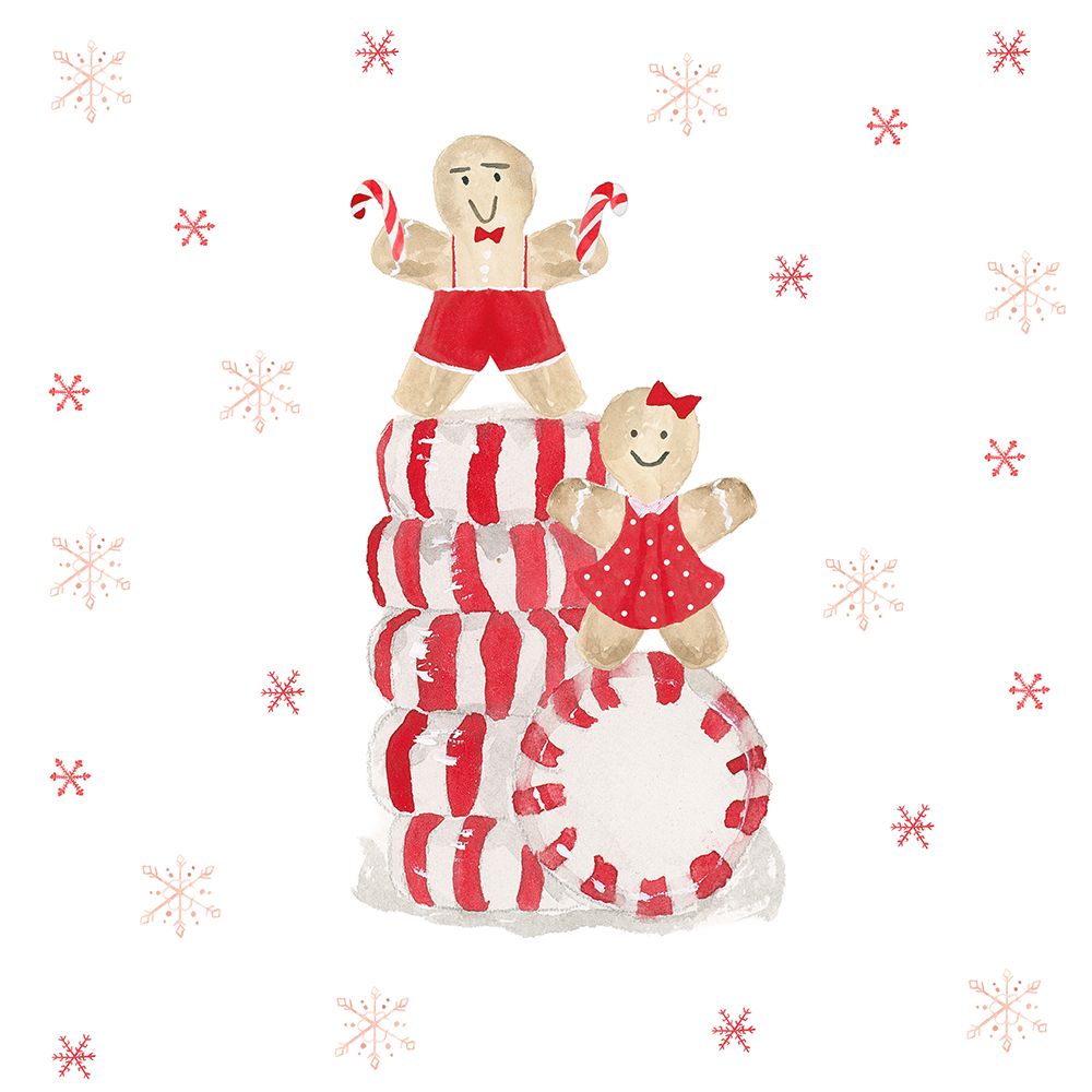 North Pole Peppermints art print by Lucille Price for $57.95 CAD