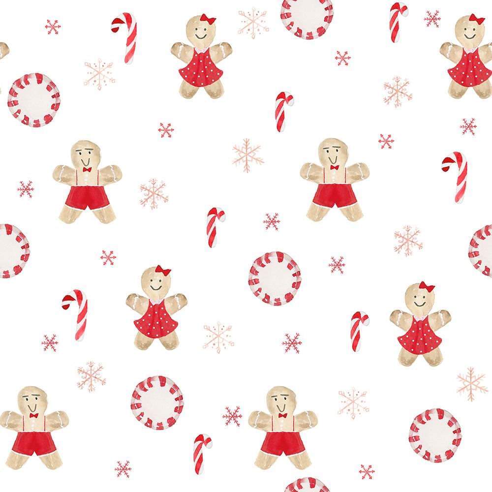 Gingerbread Kids art print by Lucille Price for $57.95 CAD