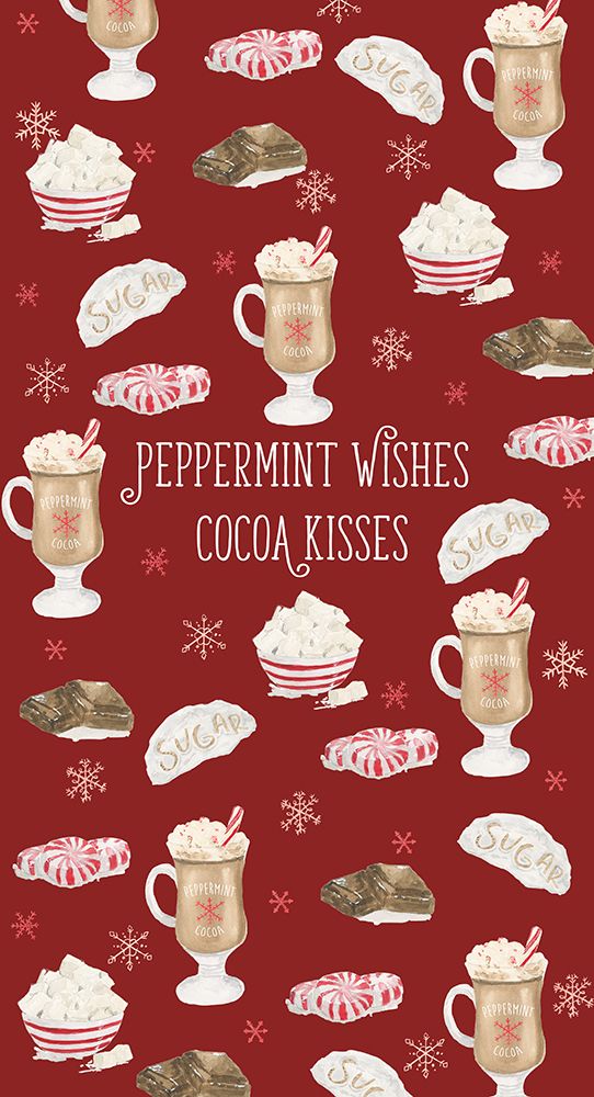Peppermint Wishes art print by Lucille Price for $57.95 CAD
