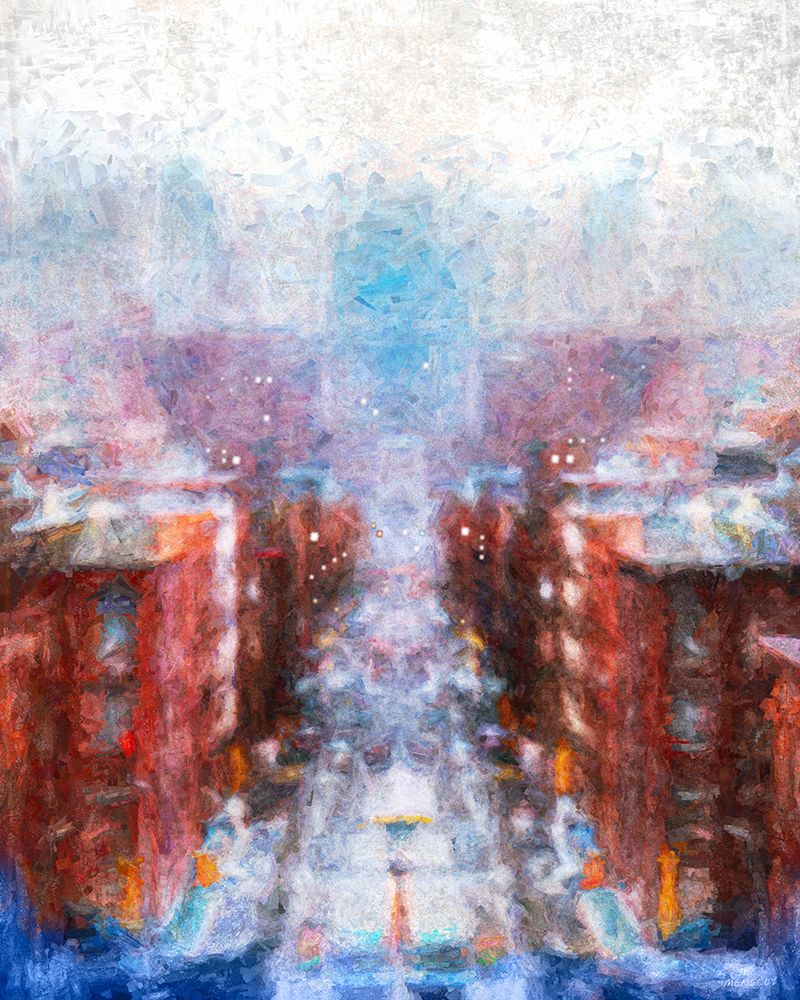 Avenue Of Stars art print by Dan Meneely for $57.95 CAD