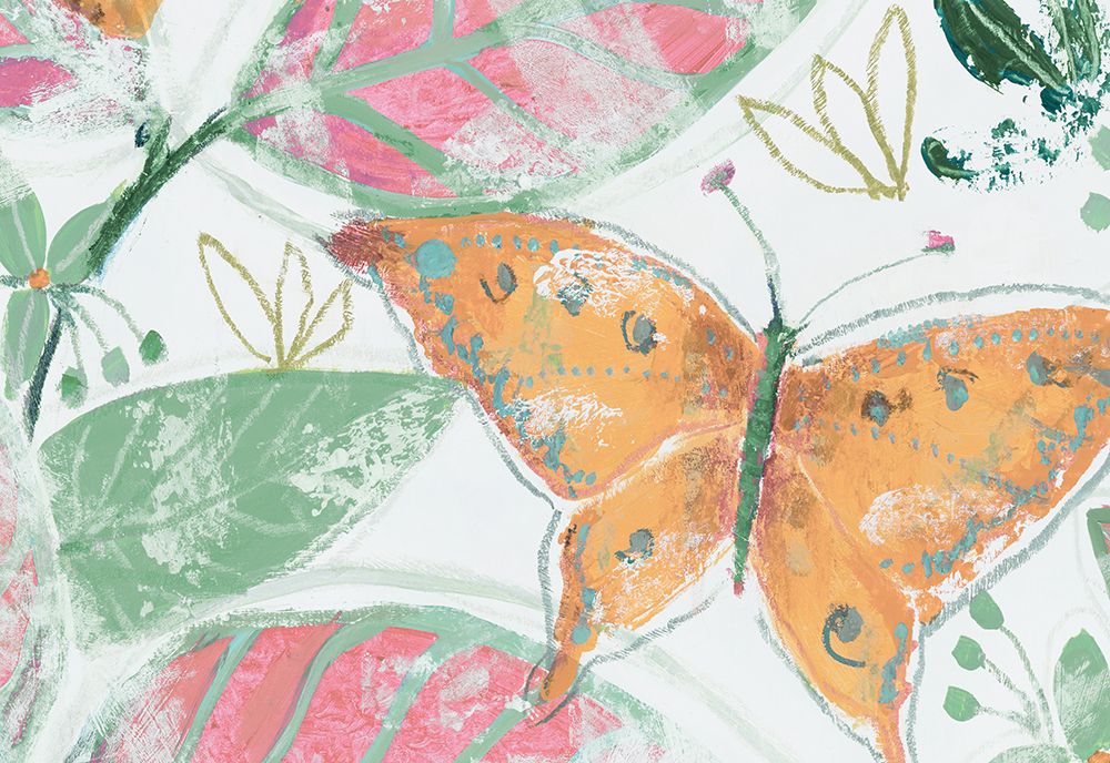 A Yellow Buttefly art print by Lorenzo Collective for $57.95 CAD