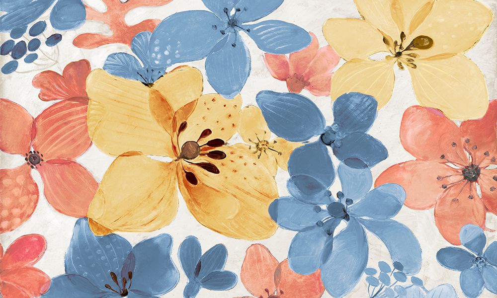Pastel Florals art print by Lorenzo Collective for $57.95 CAD