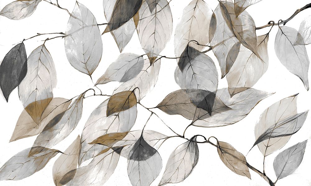 Neutral Leaves art print by Lorenzo Collective for $57.95 CAD