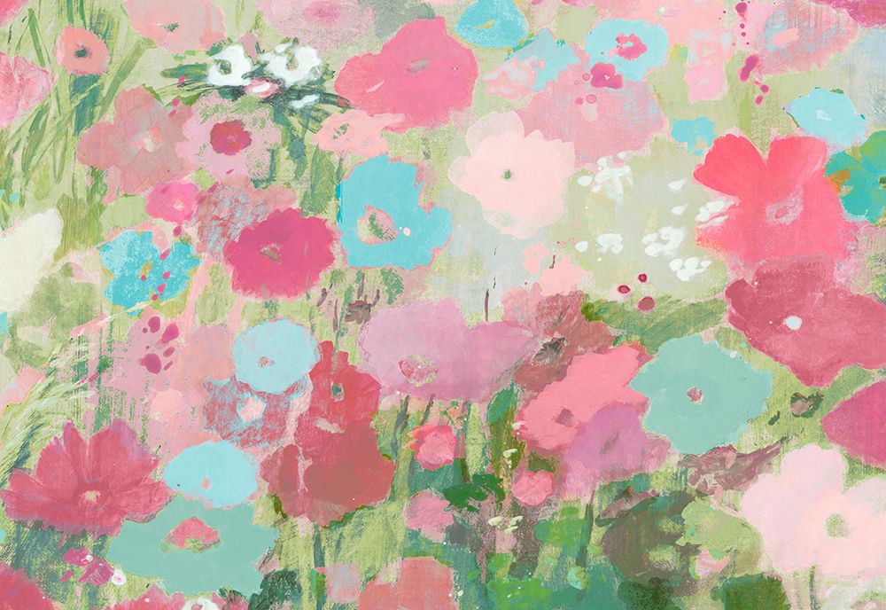 Flower Field II art print by Lorenzo Collective for $57.95 CAD