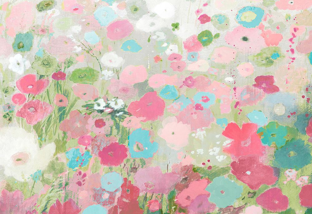 Flower Field I art print by Lorenzo Collective for $57.95 CAD