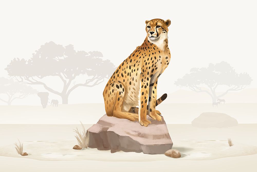 Leopard art print by Lucca Sheppard for $57.95 CAD